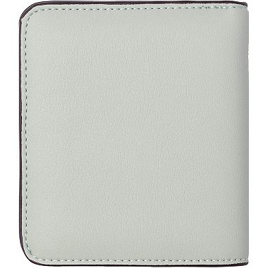 Luxury Slim Wallet with RFID Protection: 6 Card Slots, ID Window, & Coin Pocket