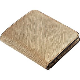 Luxury Slim Wallet with RFID Protection: 6 Card Slots, ID Window, & Coin Pocket