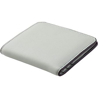 Luxury Slim Wallet with RFID Protection: 6 Card Slots, ID Window, & Coin Pocket