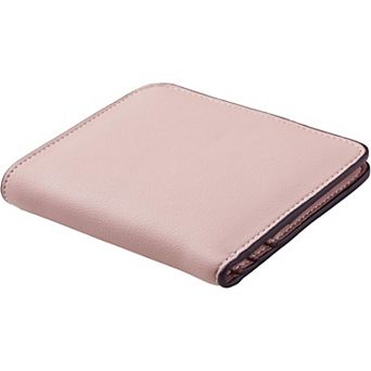 Luxury Slim Wallet with RFID Protection: 6 Card Slots, ID Window, & Coin Pocket