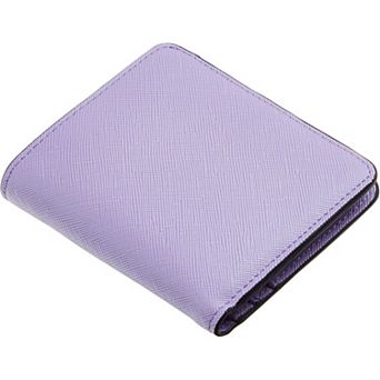 Luxury Slim Wallet with RFID Protection: 6 Card Slots, ID Window, & Coin Pocket