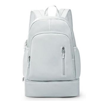 Lightweight Gym Backpack with Shoe Compartment and Wet Pocket