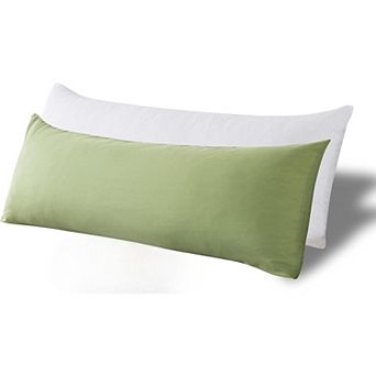 Memory Foam Body Pillow with Removable Pillowcase-Fluffy Body Pillows