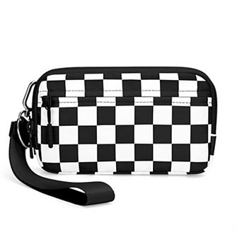 Wristlet Wallet for Women: 3-Way Carry, Compact, Spacious, Nylon