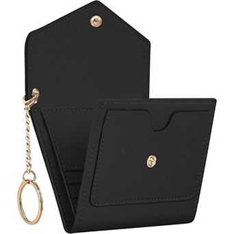Small Women's RFID Wallet: Compact, 9 Card Slots, Coin Pocket