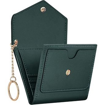 Small Women's RFID Wallet: Compact, 9 Card Slots, Coin Pocket