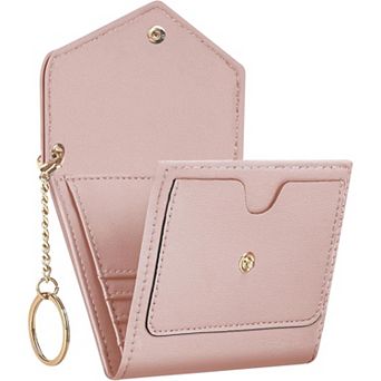 Small Women's RFID Wallet: Compact, 9 Card Slots, Coin Pocket