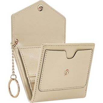 Small Women's RFID Wallet: Compact, 9 Card Slots, Coin Pocket