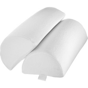 Half Moon Bolster Pillow for Sleep Support