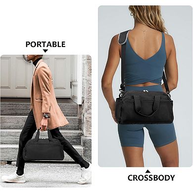 14" Lightweight Mini Duffel Bag for Gym, Travel, Sports