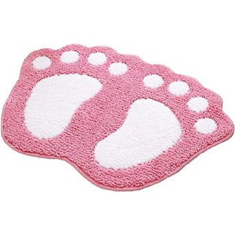 Soft Microfiber Non-Slip Bath Mat - Perfect for Bathroom & Shower, Machine Washable, 16" X 24"