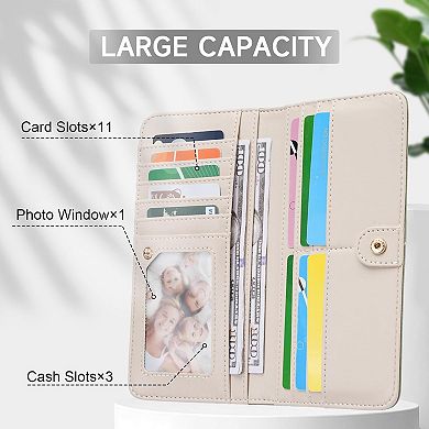 Ultra Slim RFID Blocking Wallet for Women