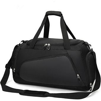 Waterproof Duffel Bag with Shoe & Wet Compartment, Multi-Use, 40L