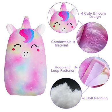 Soft Unicorn Car Seat Belt Pillow for Kids