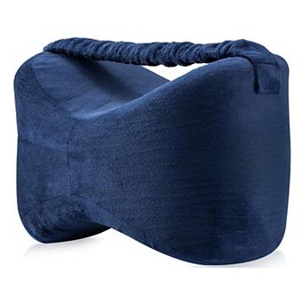 Memory Foam Knee Pillow for Side Sleepers - Sciatica, Back & Joint Pain Relief