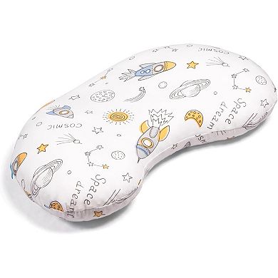 Toddler Pillow 12x22", Soft, Quilted, Hypoallergenic, Machine Washable, Ages 3-8