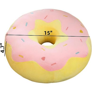 Soft Donut Pillow - Comfortable, Portable, Multi-Use