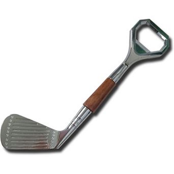 Golf Club Bottle Opener with Cap Catcher - Unique Gift for Golf & Beer Lovers