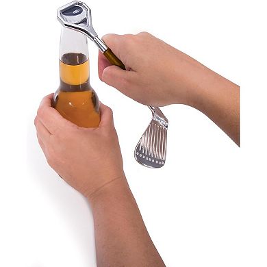Golf Club Bottle Opener with Cap Catcher - Unique Gift for Golf & Beer Lovers