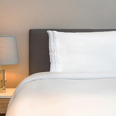 Soft Fluffy Down Alternative Pillow, Great Support, 100% Cotton Cover, Easy Care