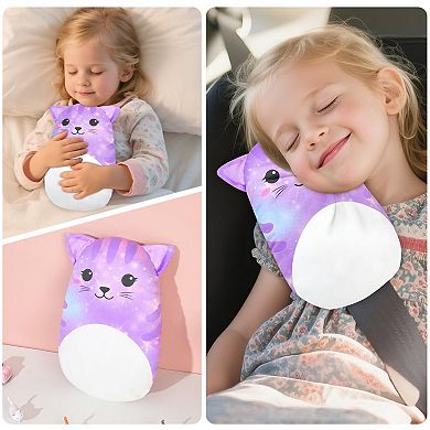 Soft Seat Belt Pillow for Kids - Cute Design, Comfortable, Easy to Use