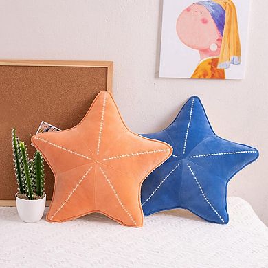 Soft Starfish Pillow for Home Decor