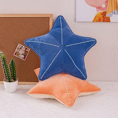 Soft Starfish Pillow for Home Decor