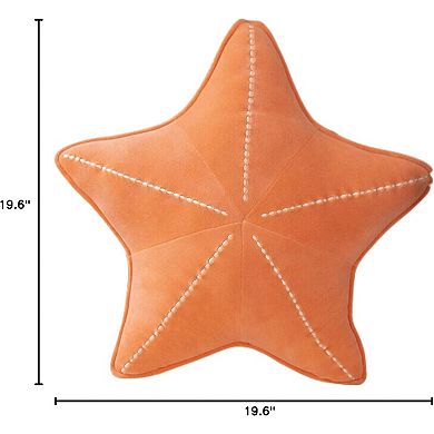 Soft Starfish Pillow for Home Decor