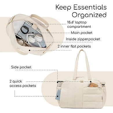 Yoga Mat Holder, Multi-Pocket, Lightweight, Water-Resistant Weekender Bag