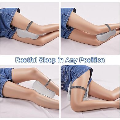 Memory Foam Knee Pillow for Side Sleepers: Pressure Relief, Breathable Fabric, Easy Care