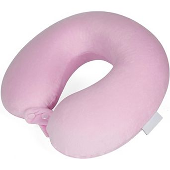 Travel Neck Pillow 100% Pure Memory Foam Airplane Pillow for Head Support