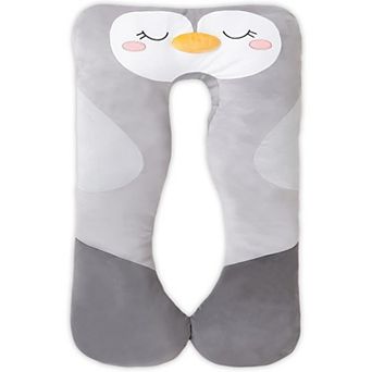 47x23 Inch U Shaped Long Plush Body Pillows, Stuffed Animal Unicorn Soft Large Pillow