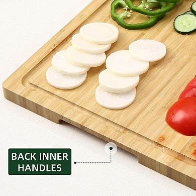24 Inch Extra Large Bamboo Cutting Board
