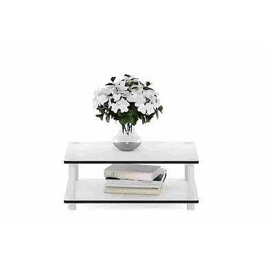 Just White 2-Tier Coffee Table