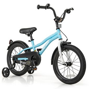 16 Inch Kids Bike Adjustable Bicycle with Reflectors and Bell for 4-7 Years Old