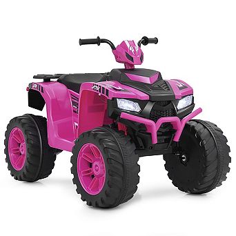 24V Kids Ride On ATV Quad with LED Lights and Music