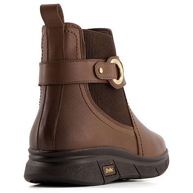 Andrea Leather Booties, Ultra Comfort 84745