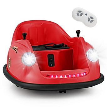 12V Electric Kids Bumper Car with Remote Control and 360 Degree Spin