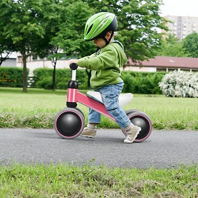 Baby Balance Bike With 4 Wheels for Toddlers