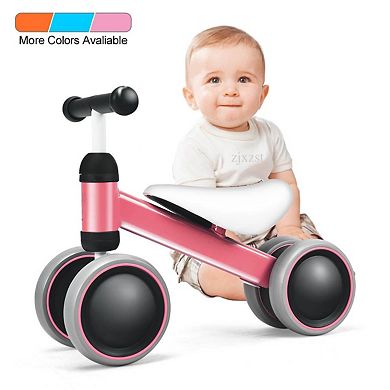 Baby Balance Bike With 4 Wheels for Toddlers