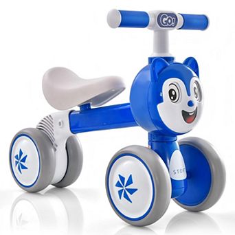 Toddler Balance Bike With Carbon Steel Frame EVA Wheels And Safe Steering