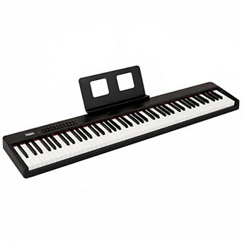 88 Key Foldable Digital Piano Keyboard With Semi Weighted Keys And Carrying Bag