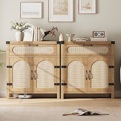 ANIXOL Rattan Buffet Storage Cabinet