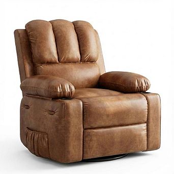 ANIXOL 22" Heated Massage Recliner Chair