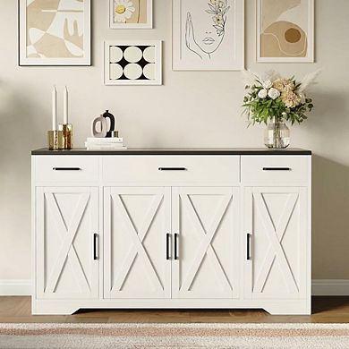 ANIXOL 55" Buffet Sideboard with Storage