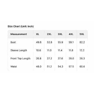 Women's Plus Size Top V Neck Short Sleeve Shirt Casual Summer Tee (Pick One Size Up)