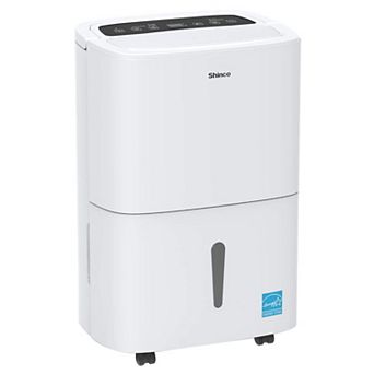120 pt. 6,000 sq. ft. Portable Dehumidifier in White with Wi-Fi Control, Continuous Run