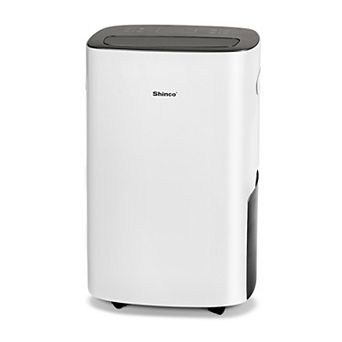 85 pt. 5,000 sq.ft. Portable Dehumidifier in White, with Auto Defrost, Variable Speeds