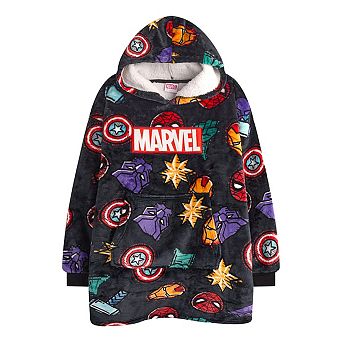 Marvel Boys Icons Blanket Hoodie