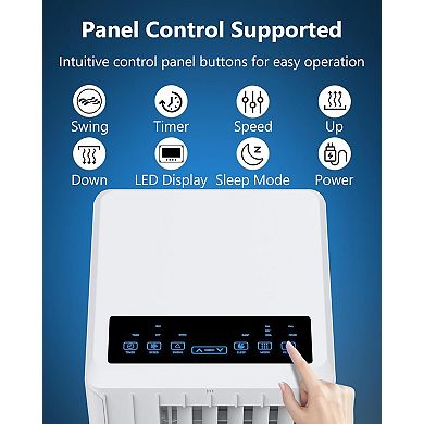 Portable Air Conditioner, 8,000 BTU Cools up to 350 Sq. Ft